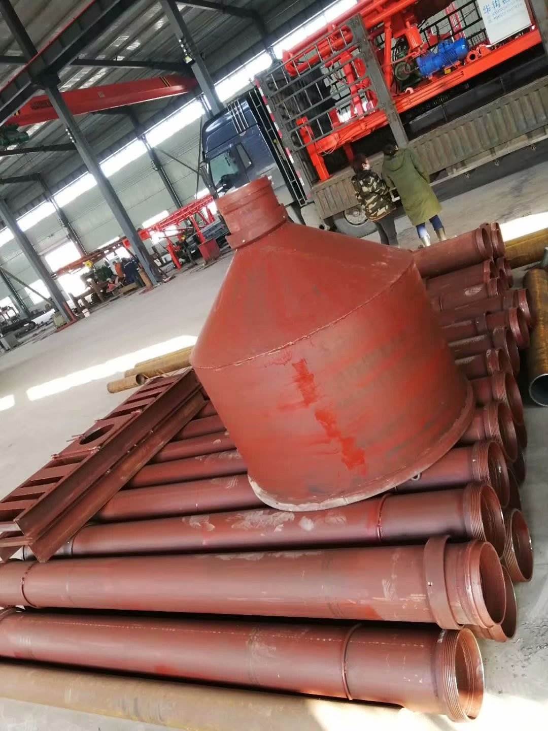 4个壁厚的灌注桩导管