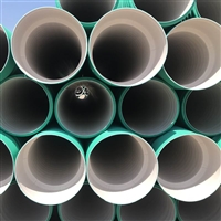 延安HDPE双壁波纹管 黑色SN8波纹管 国标排污管 排水管