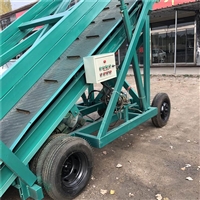 江西牧场青贮取料机刮板自走式取草机7米升降青贮取料机