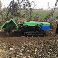 甘肃多功能深松施肥开沟机履带自动松土旋耕开沟机