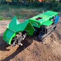 上海多功能深松施肥开沟机履带自动松土旋耕开沟机