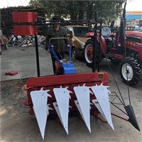 辽宁自走式作物割晒机 高杆农作物收割机 前置式四轮割晒机