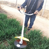 割草机汽油四冲程 林场果园割草机 圆盘锯片割草机