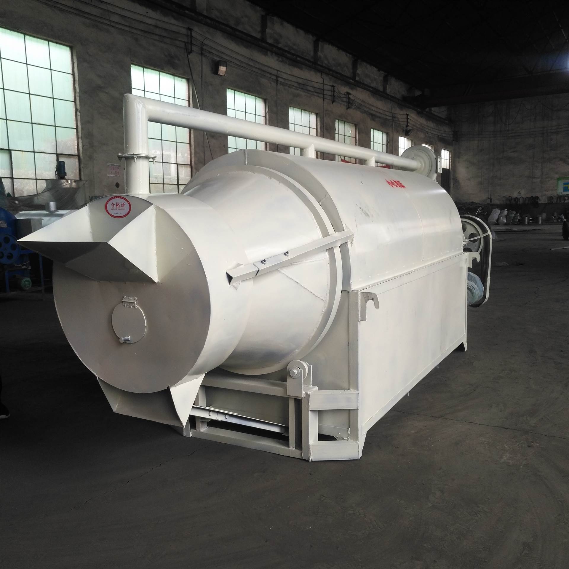 煤电两用小型烘干机 电磁加热杂粮烘干筒