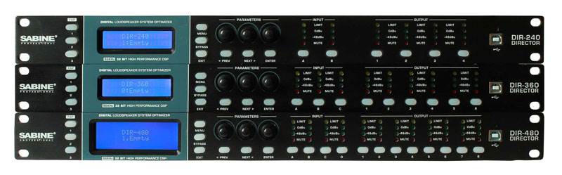 SABINE DIR-240/DIR-360/DIR-480 赛宾处理器批发零售