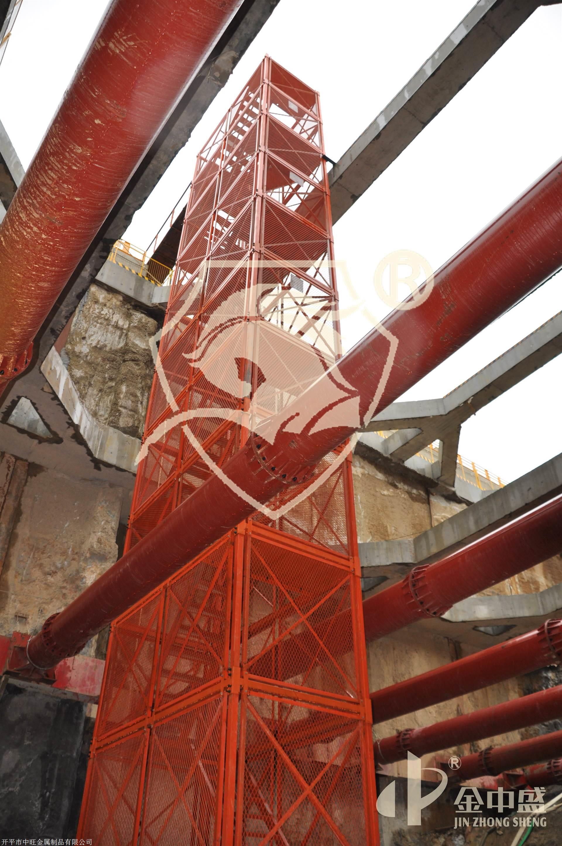 深基坑梯笼 深基坑马道专用通道