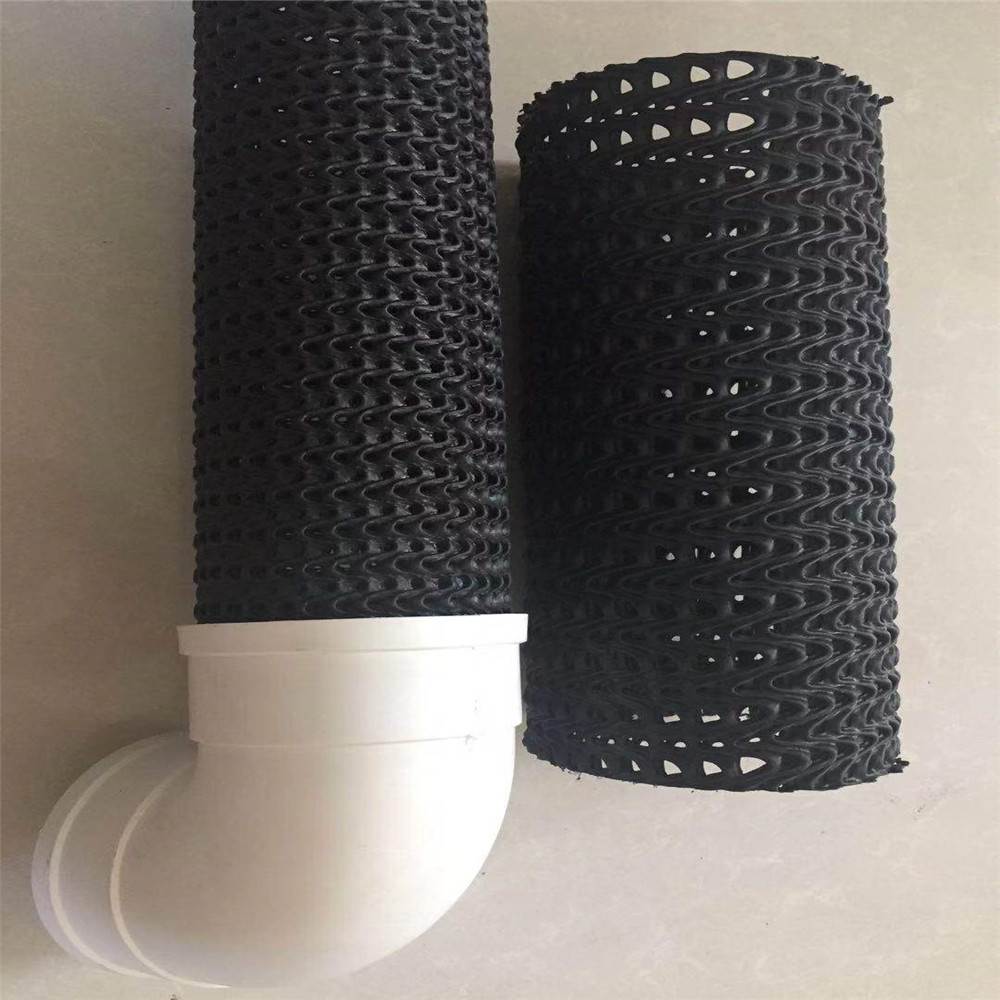 hdpe硬式透水管 200曲纹网状pe硬式透水管价格