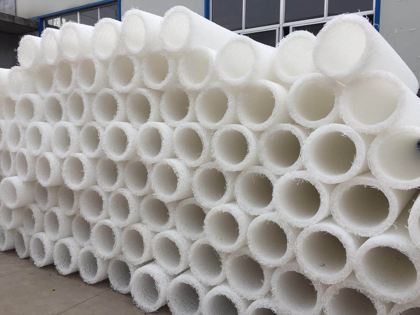 塑料盲沟盲管 万德富盲沟 中空盲管 内支撑盲管