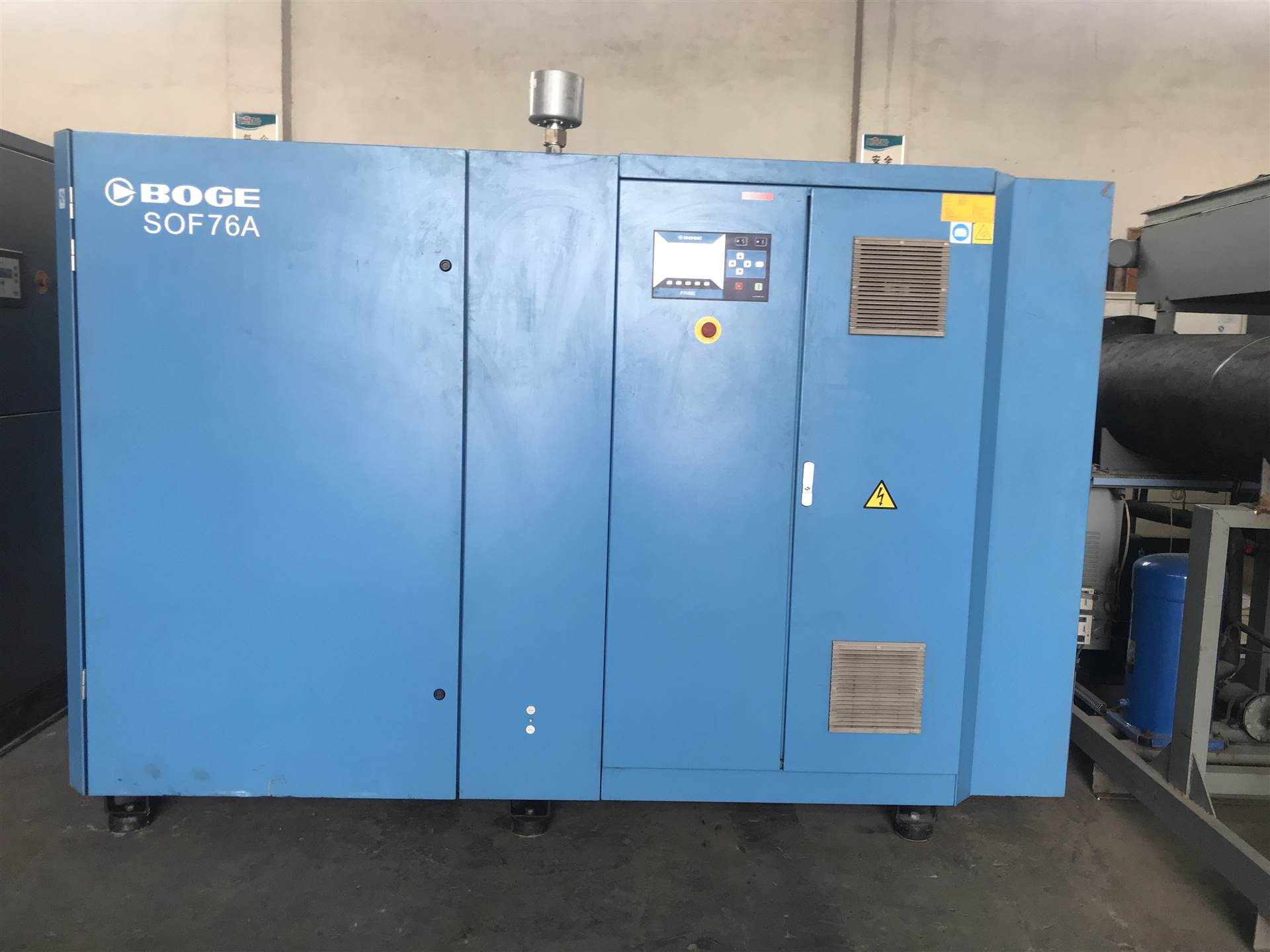 二手伯格无油空压机