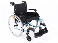 济南轮椅专卖美利驰L125加宽轮椅 铝镁合金轮椅折叠轮椅 特价