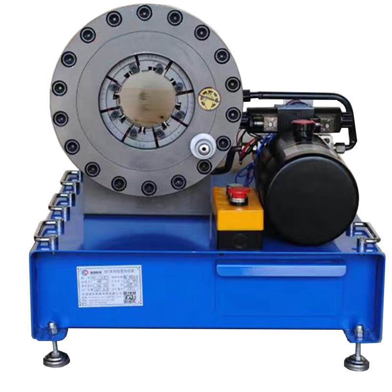 车载式压管机手动液压胶管锁管机液压油管扣压机