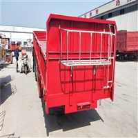 陇南 厢式运输半挂车 产品展示