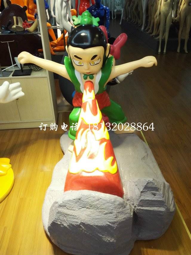 葫芦娃雕塑玻璃钢卡通雕塑