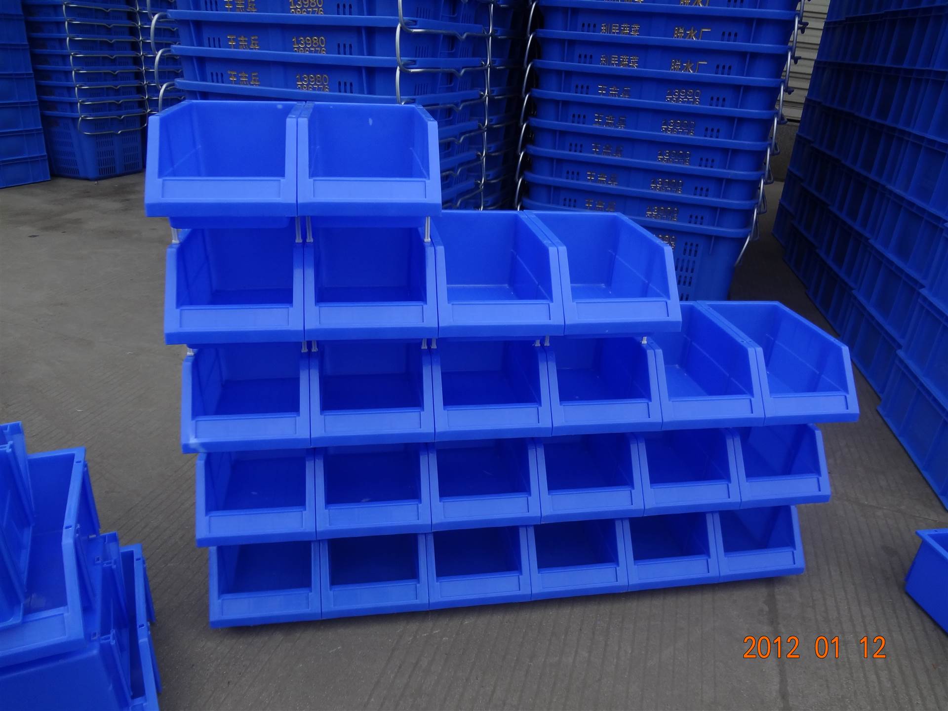成都二手 塑料零件盒 电子塑料元件盒厂家