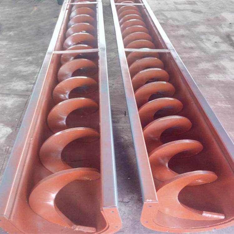 加厚衬板螺旋输送机 无轴绞龙 污泥输送设备厂家直销