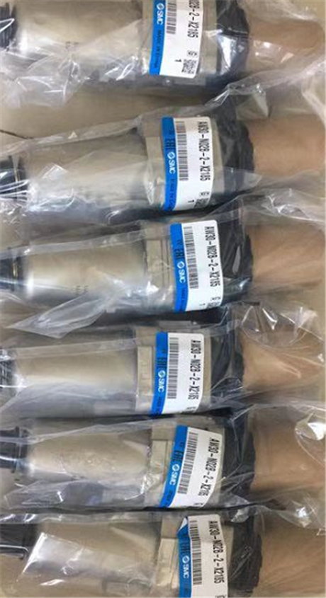 AW30-N02B-2-X218实物图片，SMC过滤减压阀