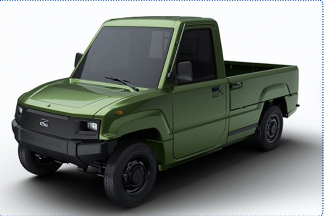 山区拉货小货车四轮全封闭低速皮卡车