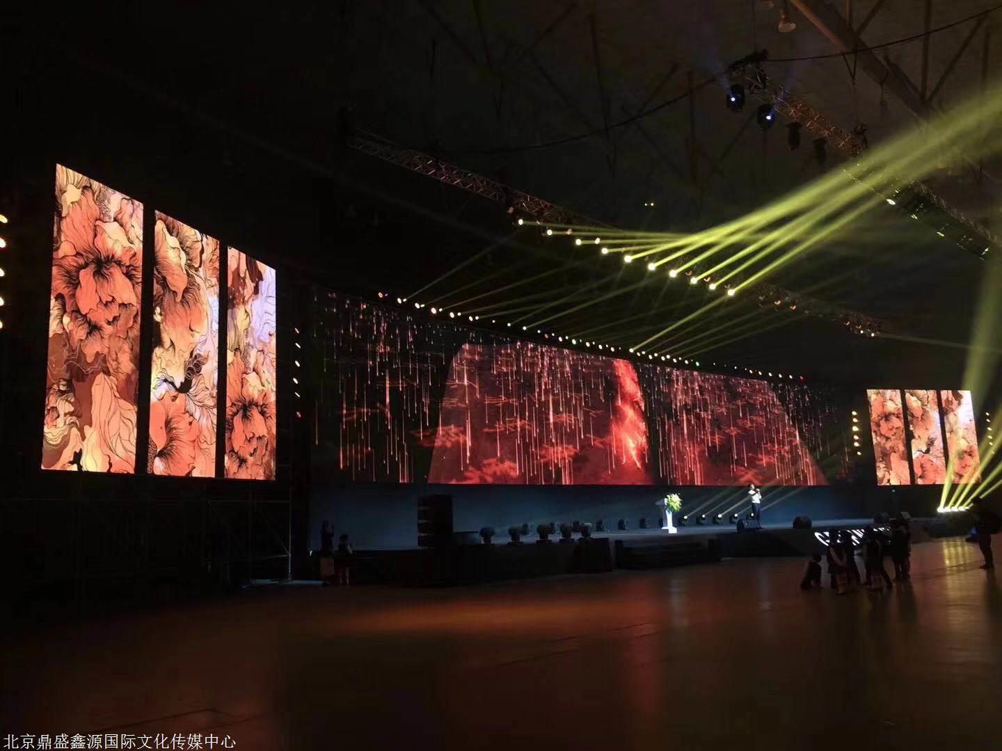 三亚会议led大屏出租大屏舞台搭建婚礼大屏出租