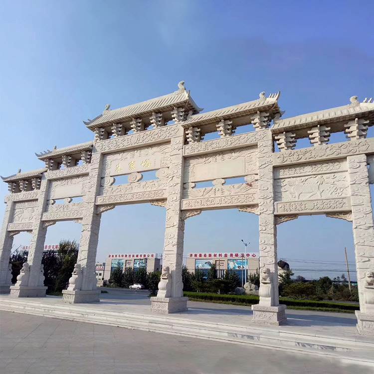 景区石牌坊花岗岩石牌坊石牌坊厂家