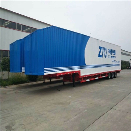 物流快递厢式半挂车配置厢式运输半挂车价格