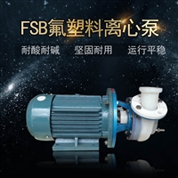 2.2KW F46材质防腐蚀化工离心泵25FSB-18D