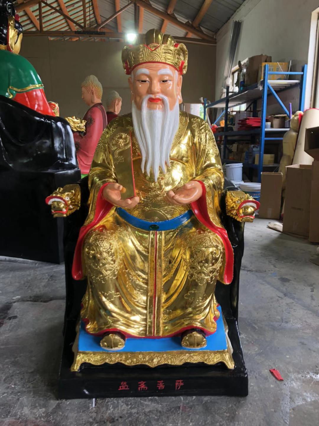 虫王佛像神像厂家直销寺庙佛像马王雕塑