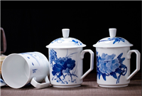 景德镇茶杯生产厂家 陶瓷茶杯厂 定做陶瓷杯子厂