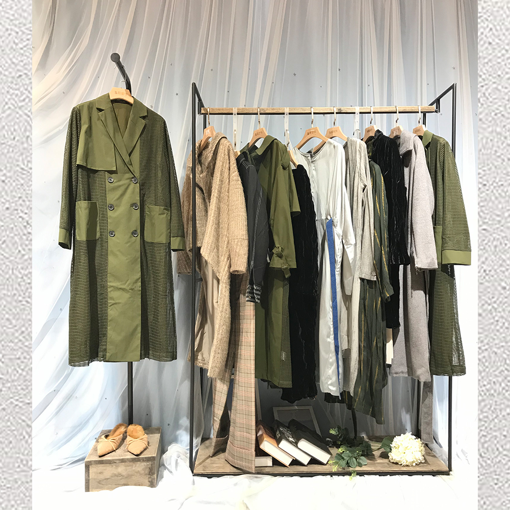幽篁2019新款秋冬品牌折扣女装尾货厂家直销尾货清仓专柜