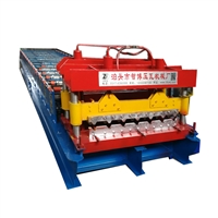 智博1000型彩钢瓦楞板成型机全自动