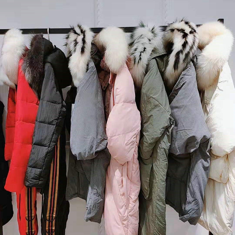 莉声时尚羽绒服 尾货批发折扣女装 折扣货源批发