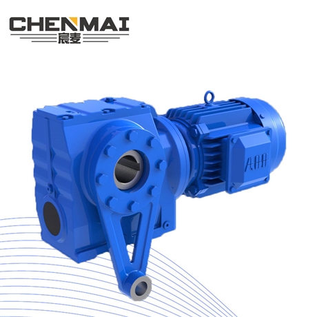 宸麦供应SAT87斜齿轮减速箱 齿轮减速机 轴装式减速箱厂家直销