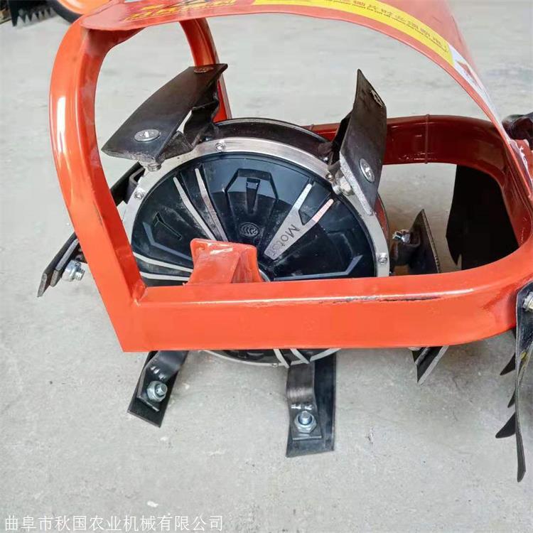 48伏微耕机微型电动开沟除草机