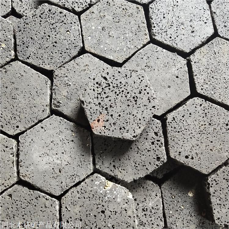 红火山石板浮石板乱形别墅外墙装饰用火山岩板