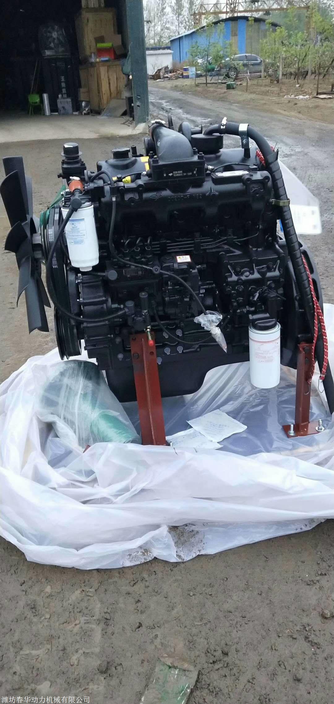 广西玉柴yc4a115t350柴油机10吨叉车专用电喷发动机