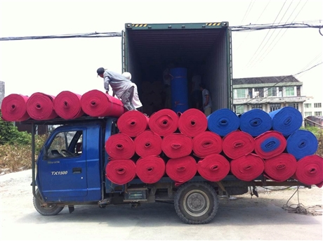 包装箱内衬特价地毯机械包装震动防护运输包装