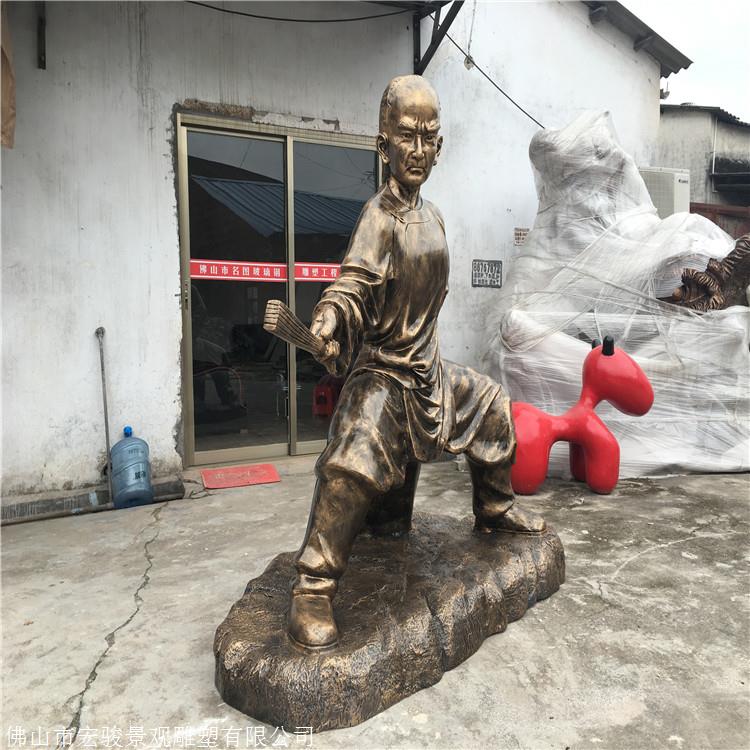 贵州玻璃钢古代人物雕塑造型