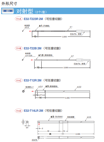OMRON智能光纤放大器XS3F-M421-402-A