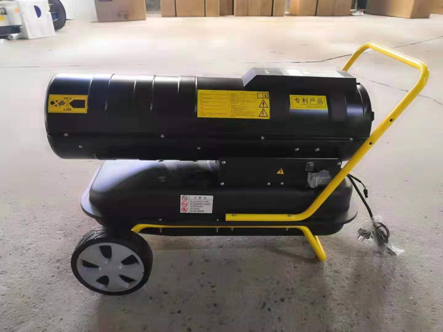 宝工燃油热风机30kw柴油热风机工业养殖热风机