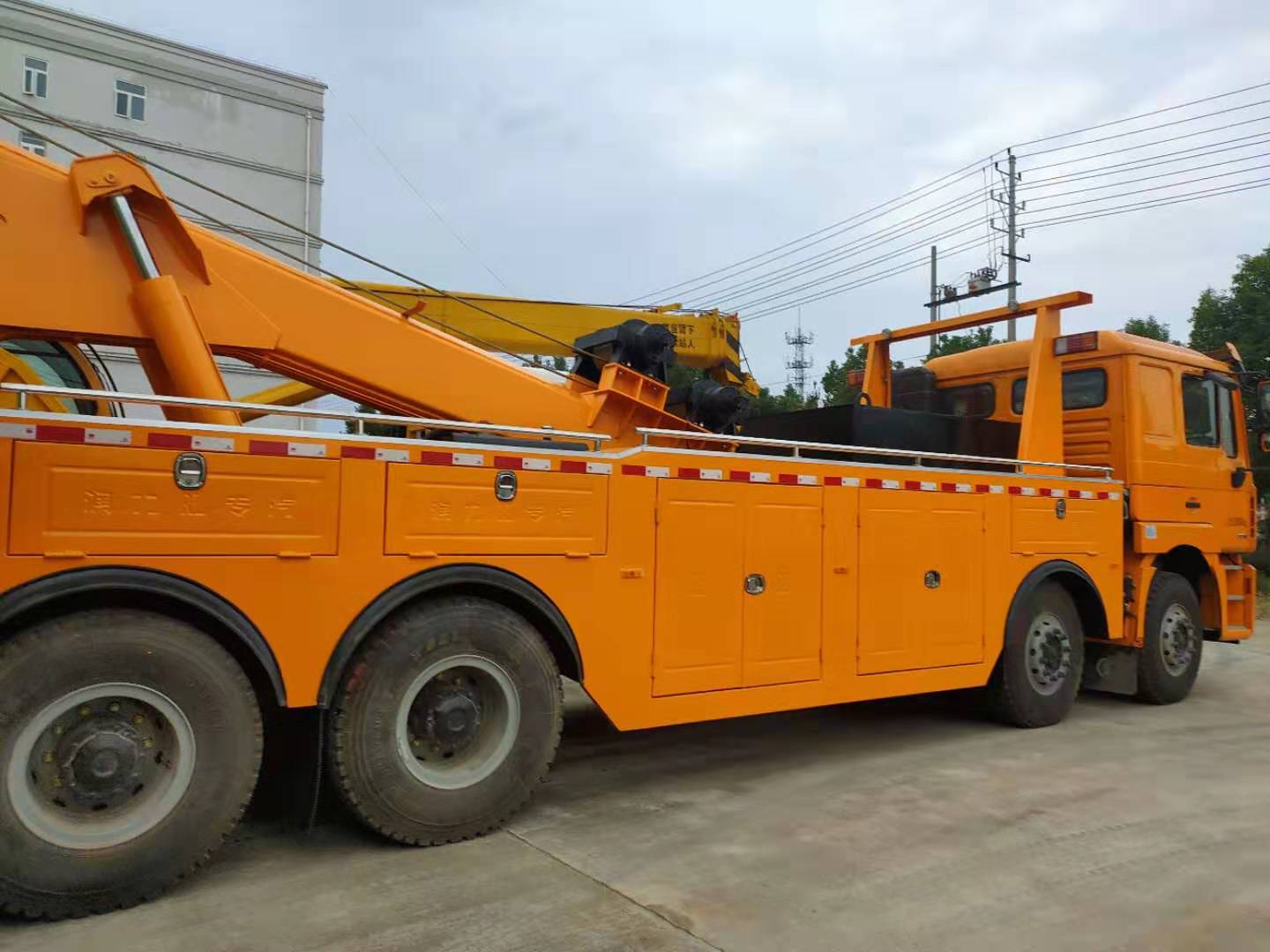 陝汽重型清障車拖吊連體大型清障車道路救援車廠家直銷