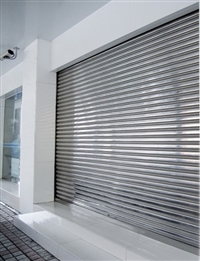 海珠电动卷帘门 铝合金别墅防盗车库门