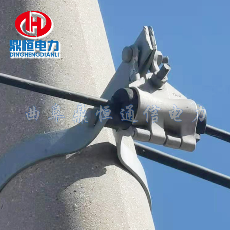 大连市adss光缆悬垂线夹,单挂点悬垂金具的安装图片