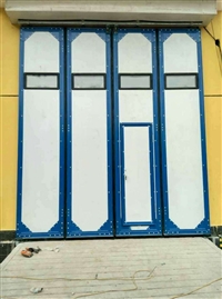 江门工业电动折叠门气密性