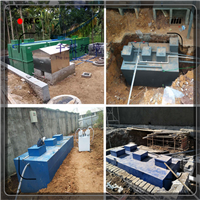 集装箱污水处理设备 加油站污水处理设备 质保五年