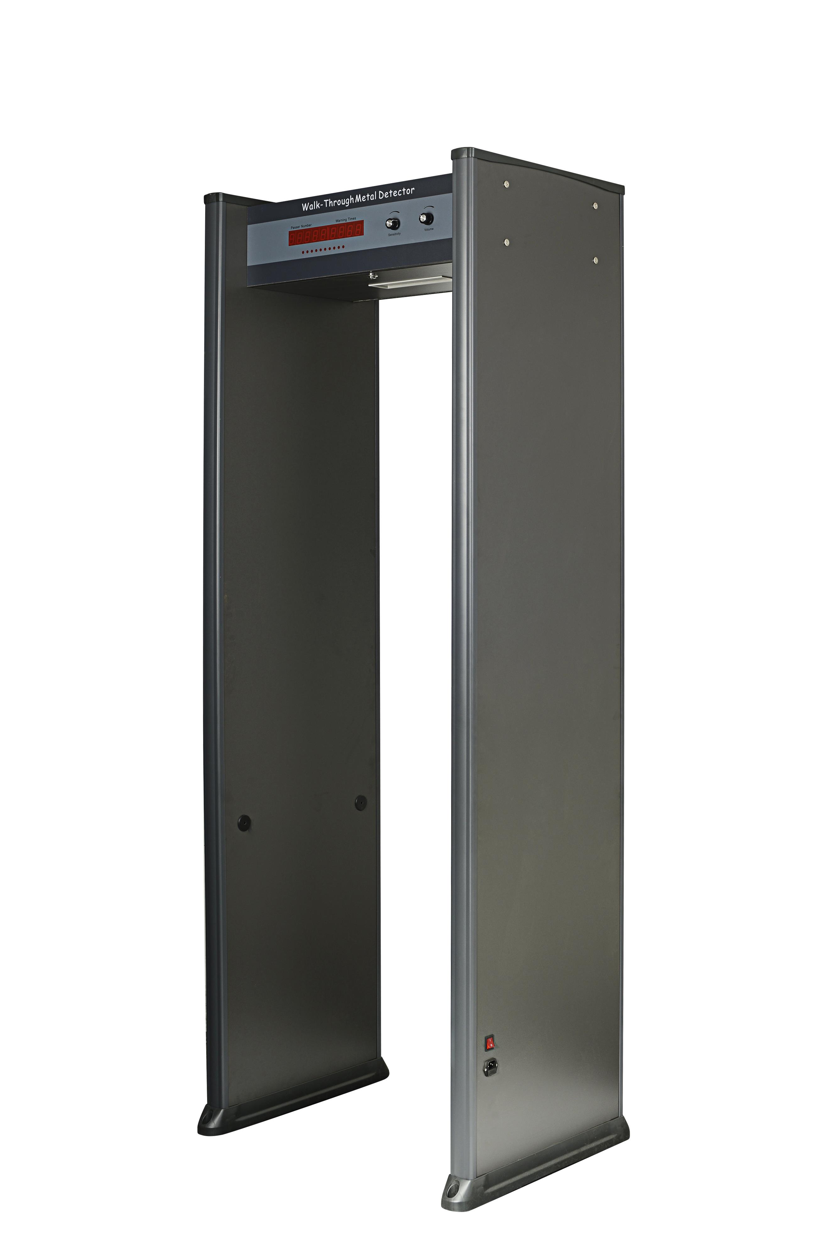 工厂单区防盗便携式安检门