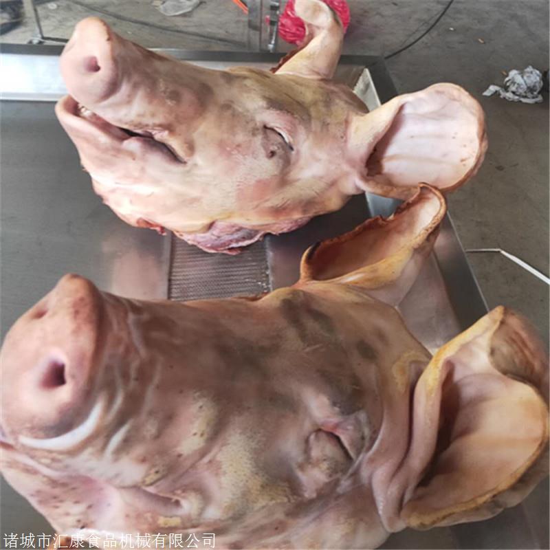 现货销售猪头烧毛机去毛干净