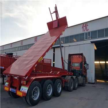 集装箱后翻自卸厂家报价