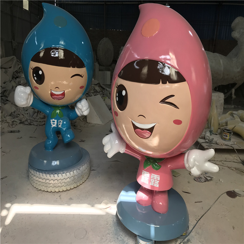 肇庆玻璃钢卡通雕塑