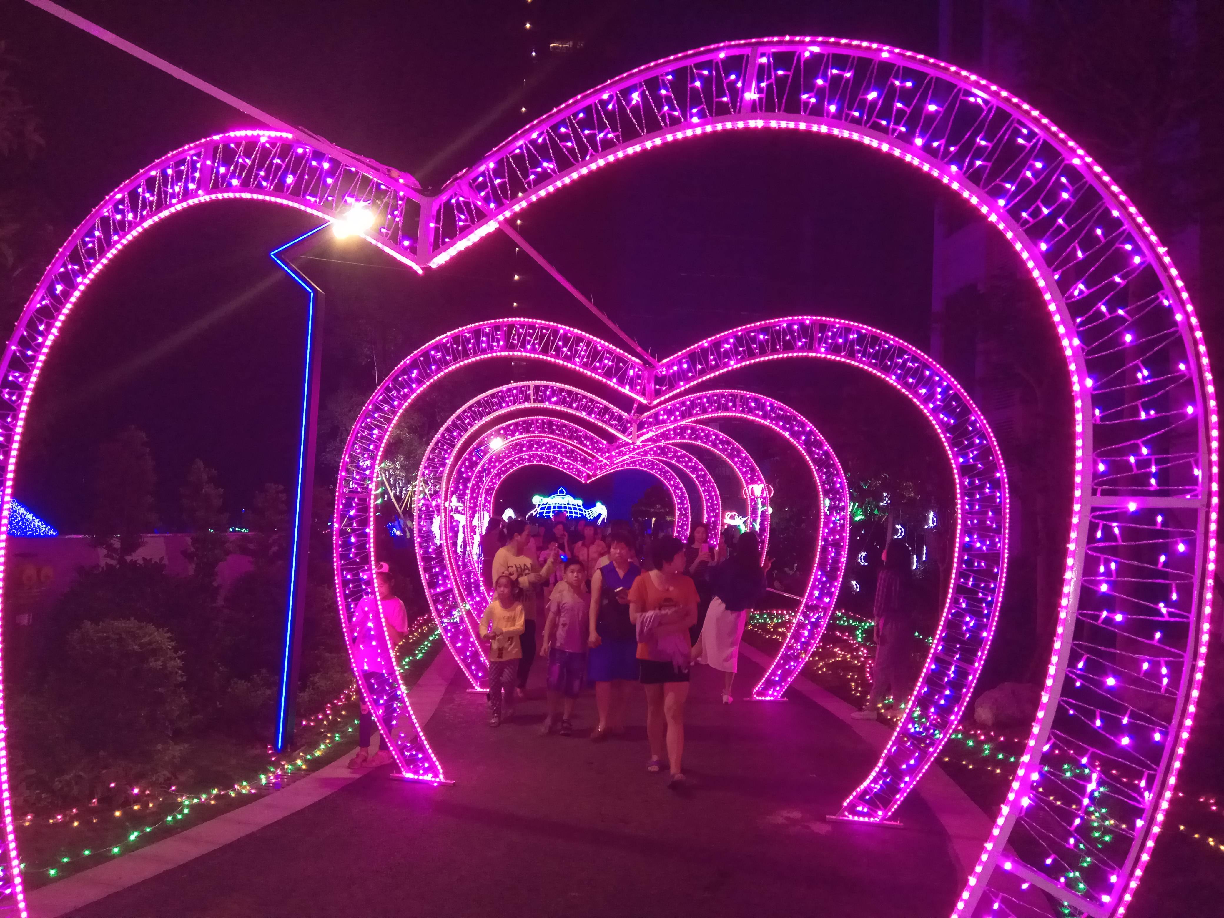 灯光秀主题展览来袭 灯光造型出租出售