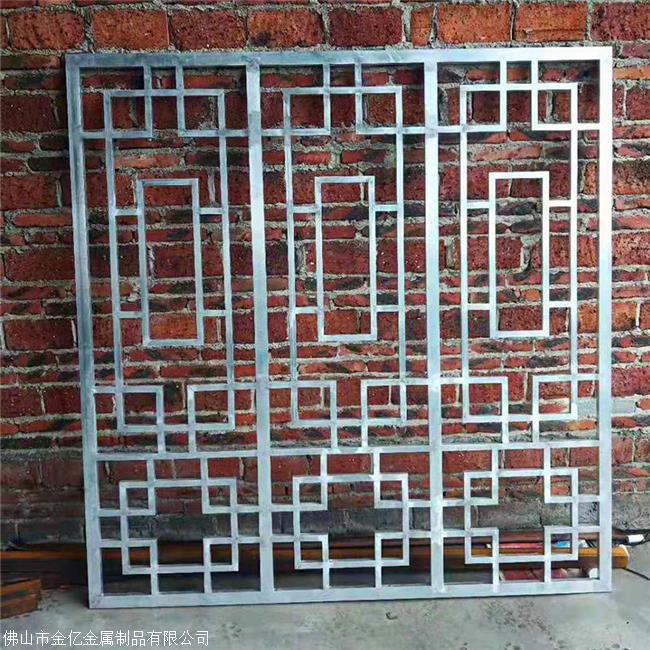 江苏无锡图书馆复古铝合金防盗网