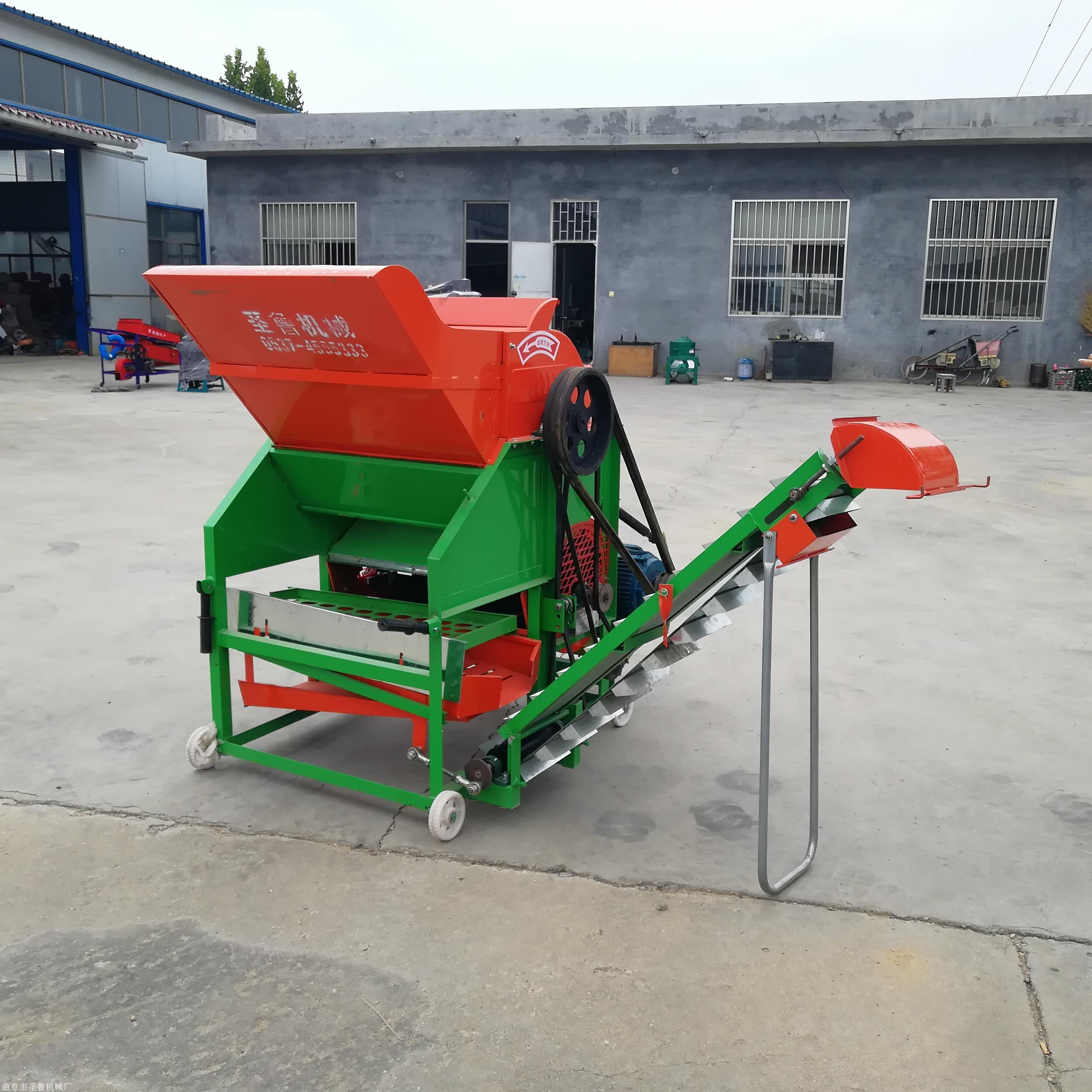 花生干湿两用大型家用摘果机